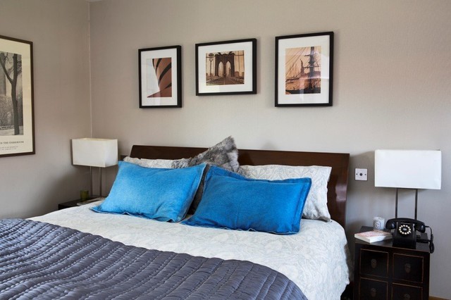 Whole House Redesign - Skelton contemporary-bedroom