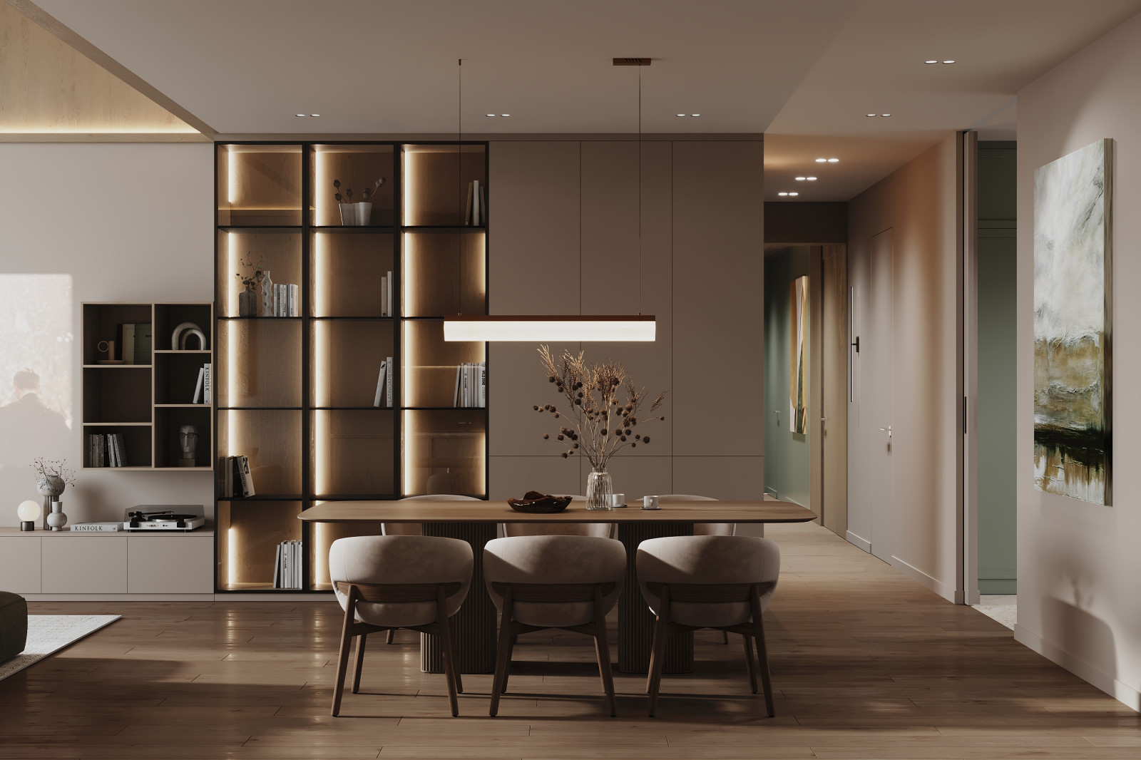 Дизайн интерьера дома в кп Урман— 174 м²