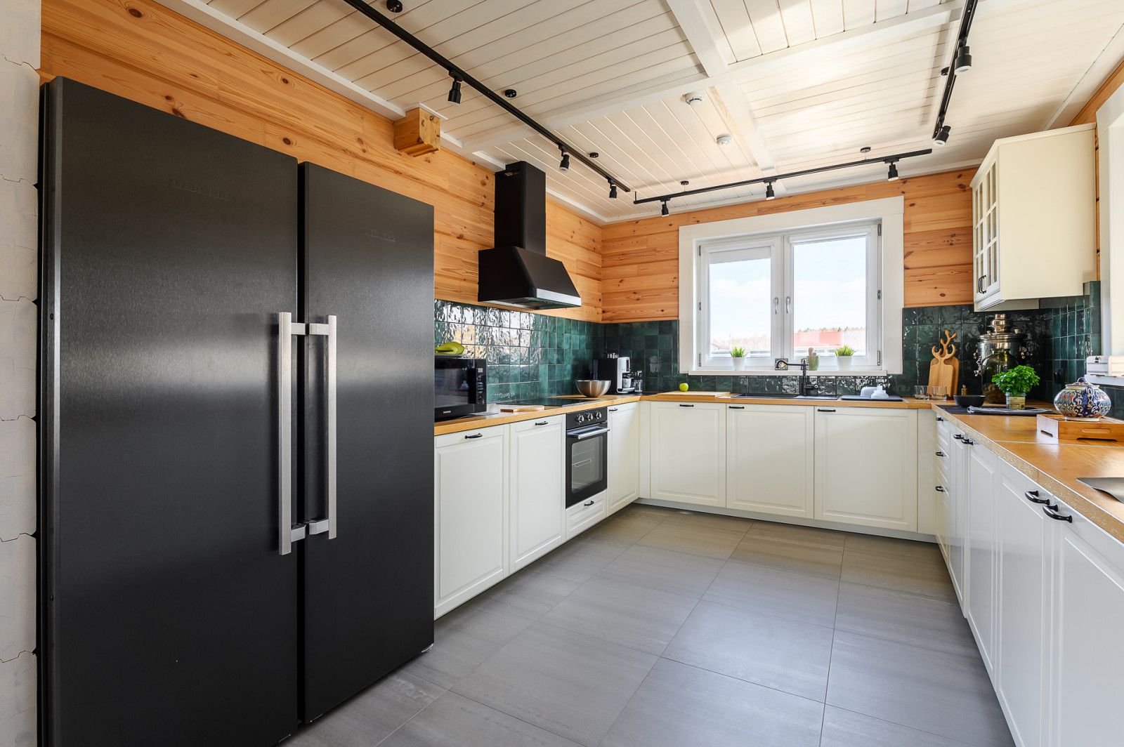 Отделка дома из бруса