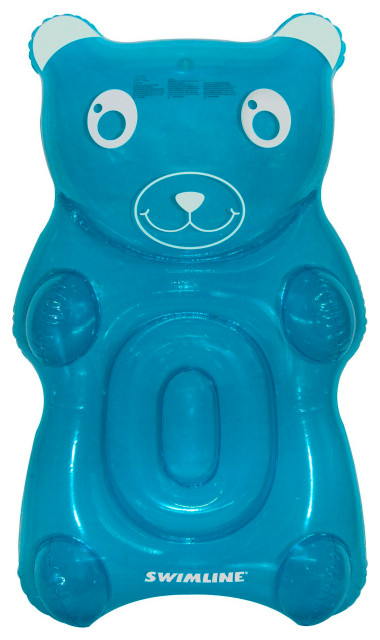 60" Blue Gummy Bear Swimming Pool Float