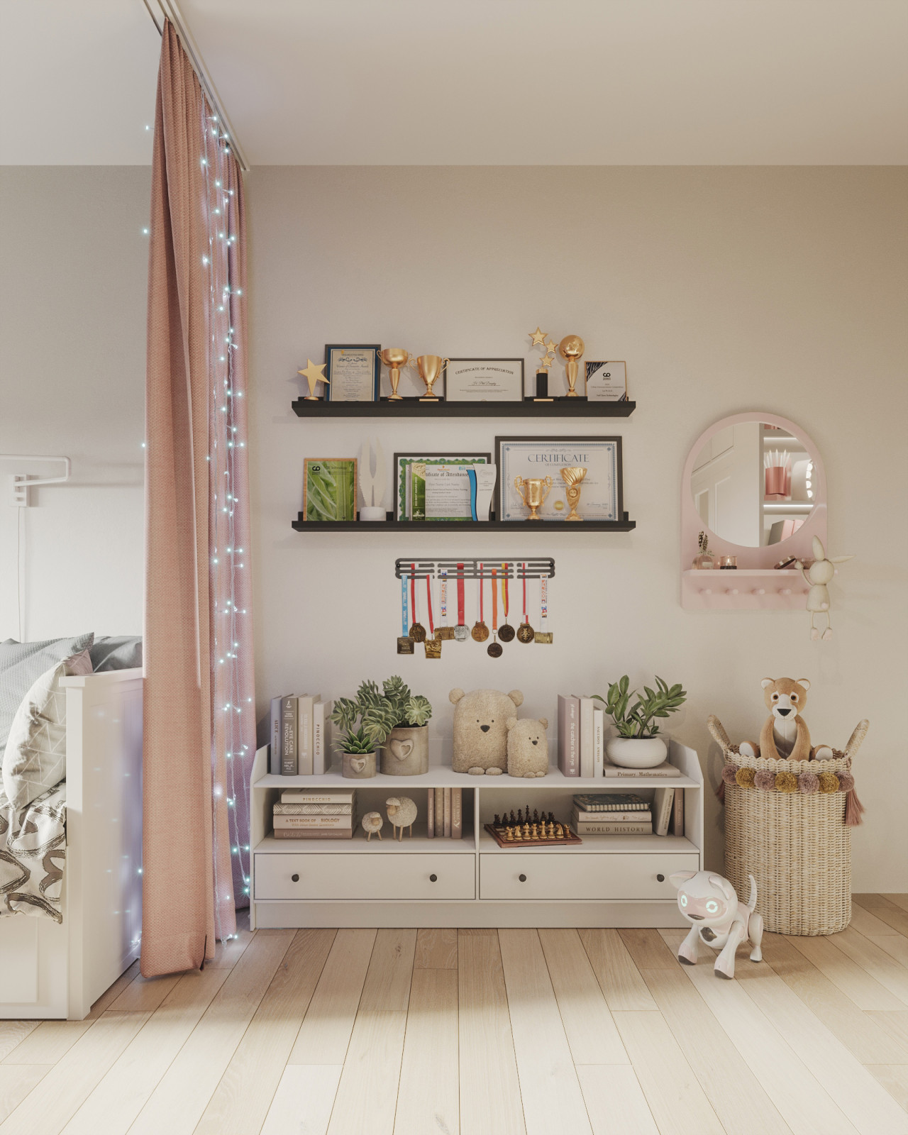 розовая детская для девочки