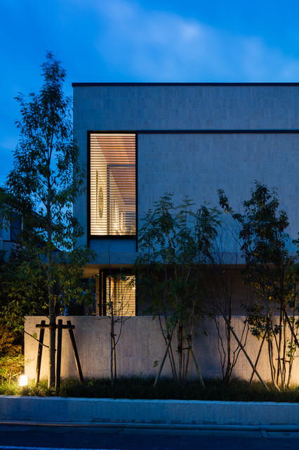 田井勝馬 田井勝馬建築設計工房 Contemporain Faubourg De Tokyo Par 田園都市建築家の会 Houzz