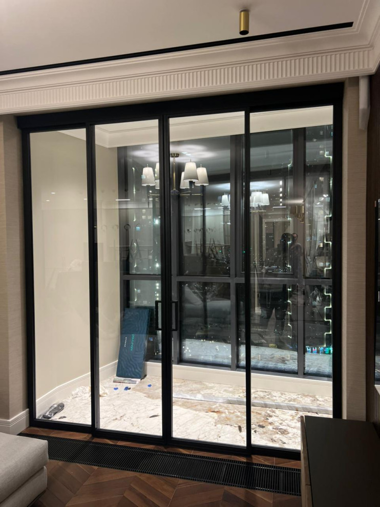 Раздвижные двери на лоджию