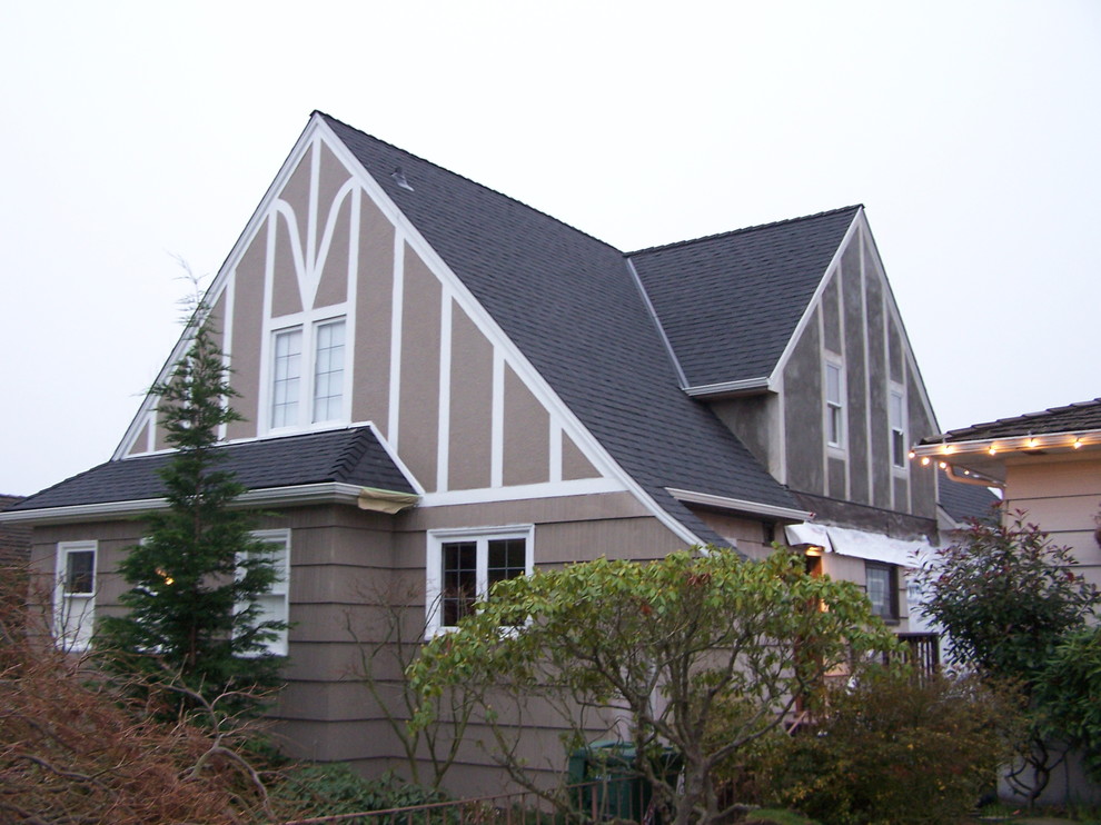 Timbered Stucco Tudor