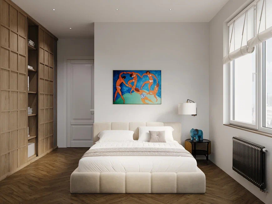 Дизайн квартиры в современном стиле с элементами ваби-саби