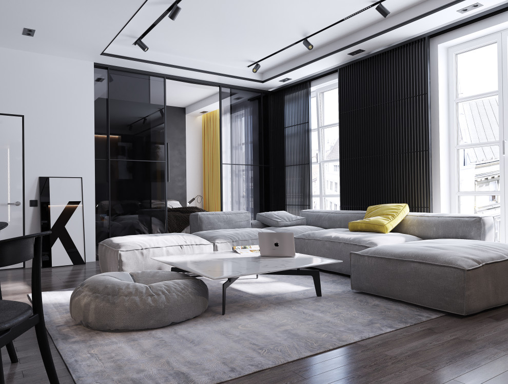 2-к комнатная квартира с современном стиле, 64 кв.м.