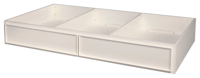 Lea Hannah Dual Function Underbed Storage-KD in White