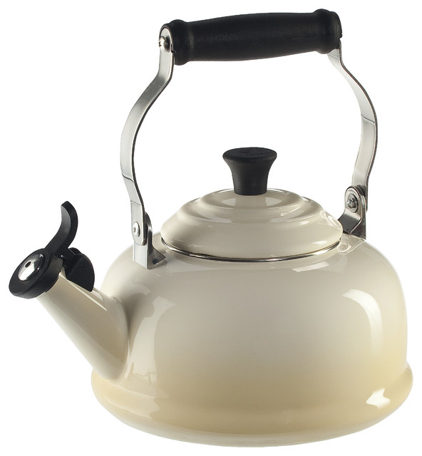 Le Creuset Marine, Enamel On Steel Whistling 1.8Quart Tea Kettle