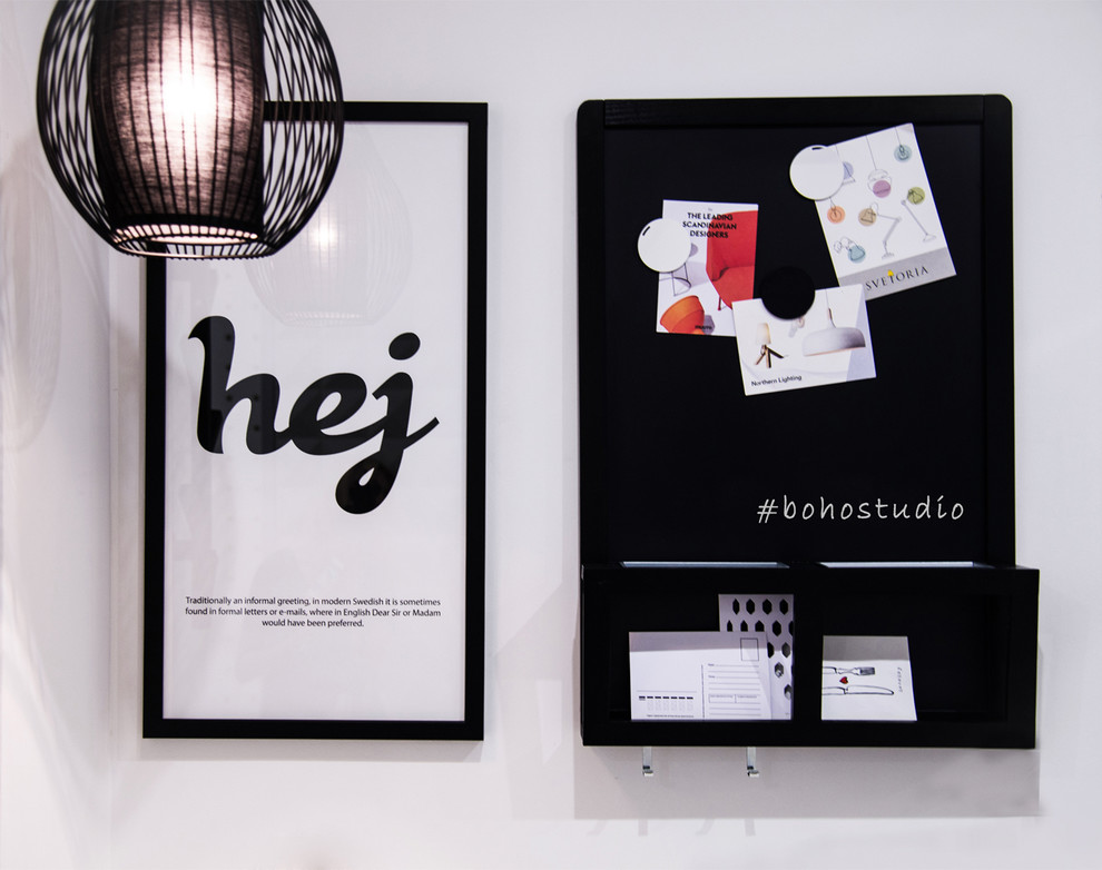 Яркий интерьер на 44 метрах