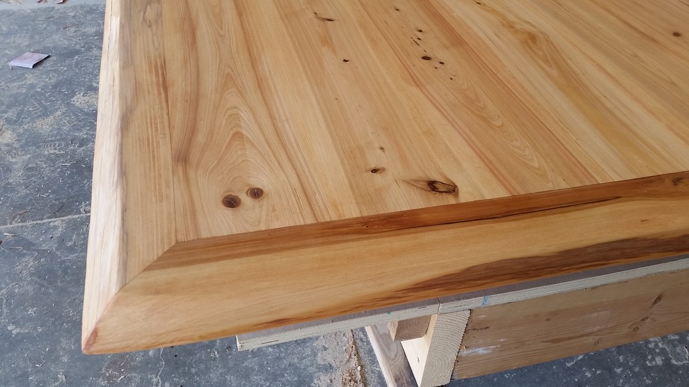 Cypress conference table & credenza