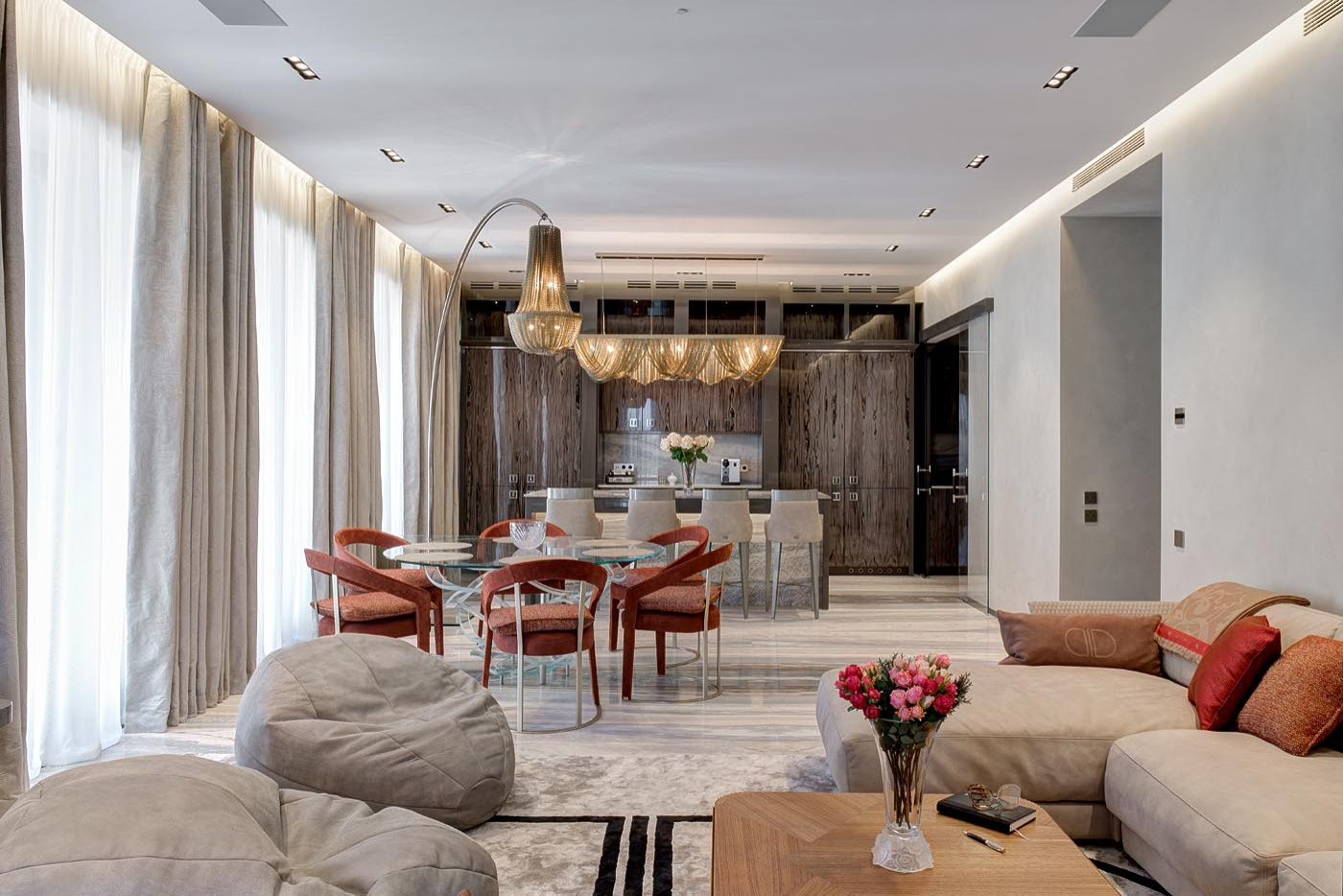 Жилая квартира на улице Бурденко