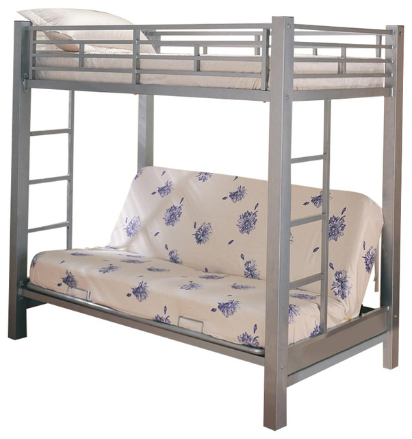 Twin Over Futon Bunk Bed Contemporary Beds By Gwg