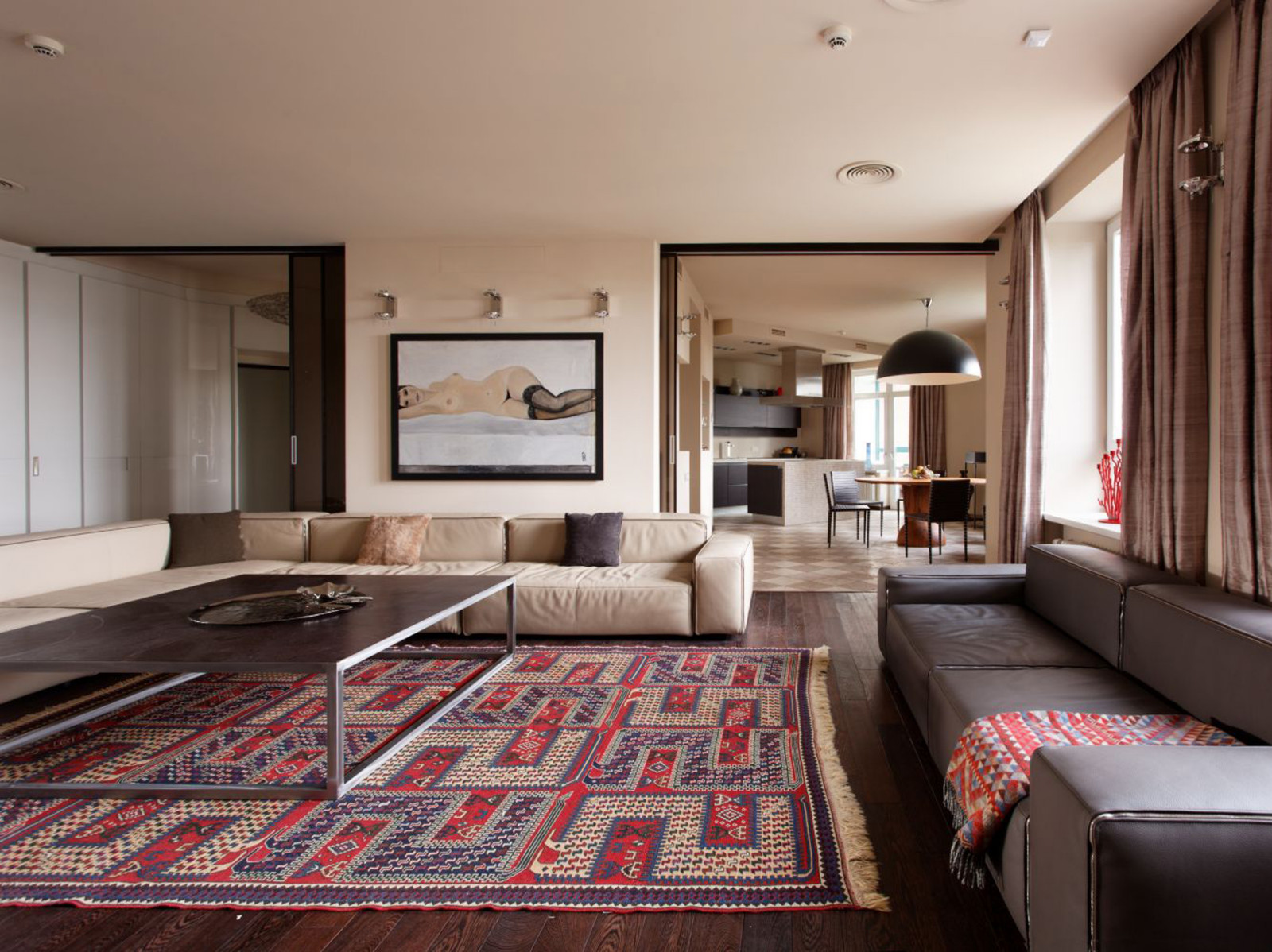 Интерьер квартиры в ЖК "Золотые ключи - 2", Москва, Минская ул. 1/3