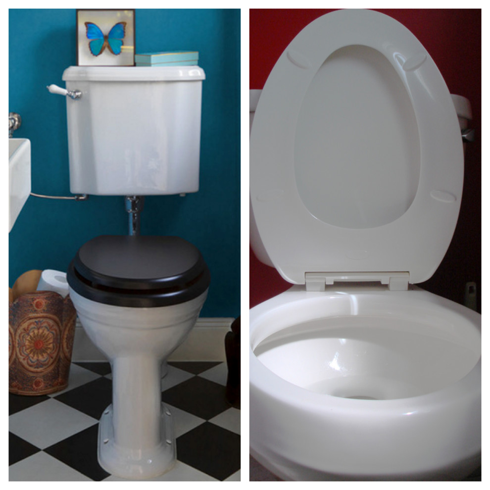 UMFRAGE: Toilettendeckel – oben oder unten?