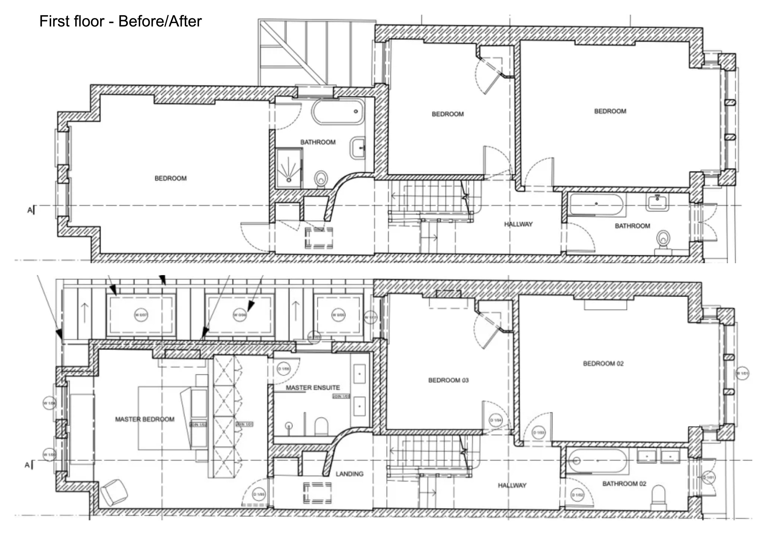 dressing room design plan Master Suite Series