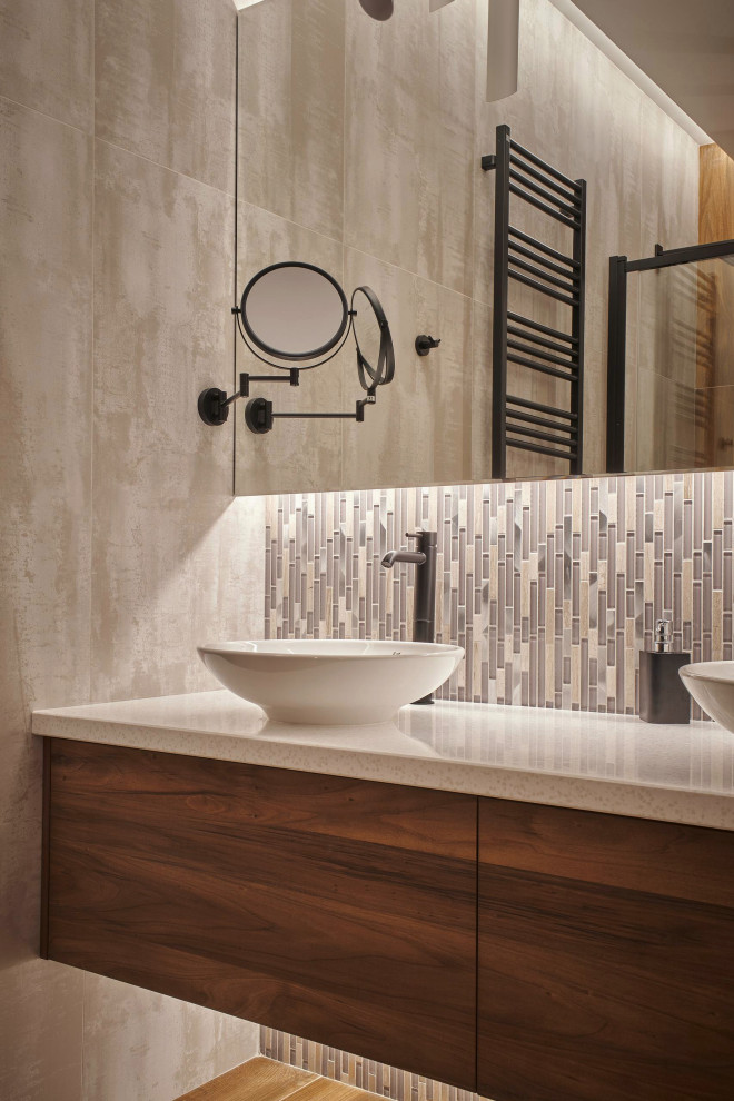 Ванная комната 8,5 кв.м. 2022 г. Фотографии.