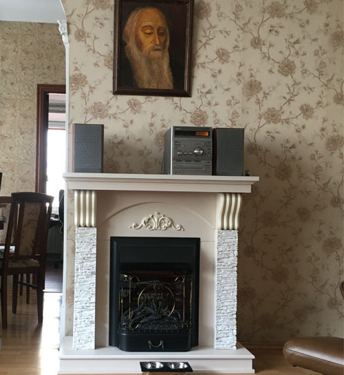 Камин в городской квартире