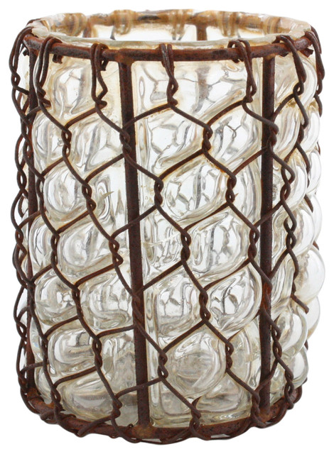 Vallarta Glass Vase, Set of 2
