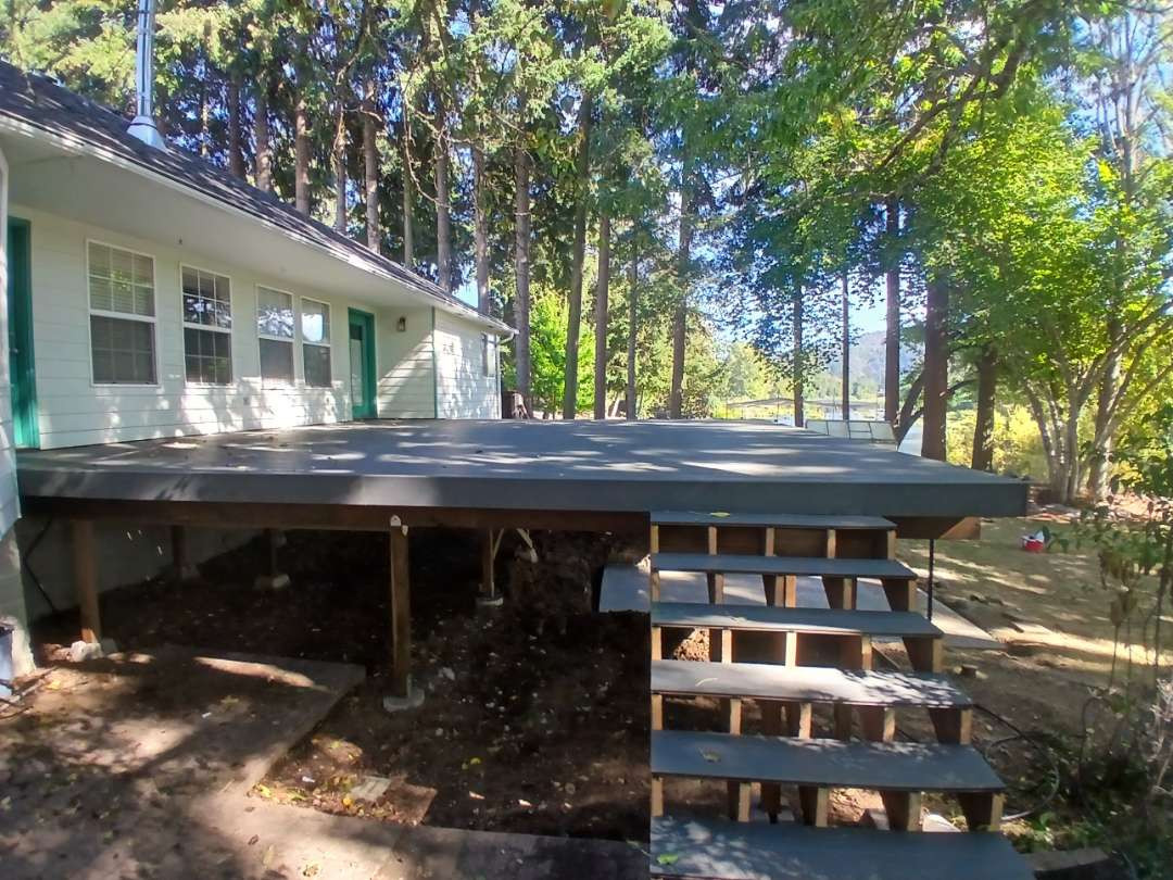 River View Deck - In Progress