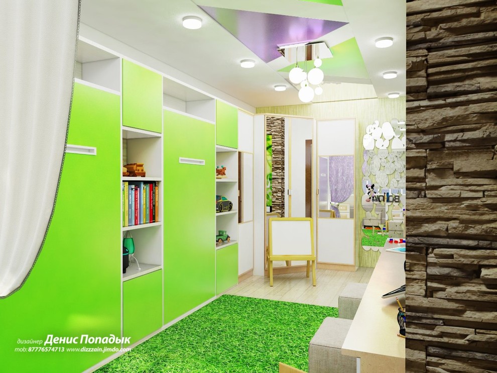 Дизайн интерьера квартиры (для семьи с одним ребенком)