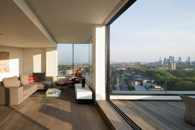 Room with a view contemporaneo-terraza-y-balcon