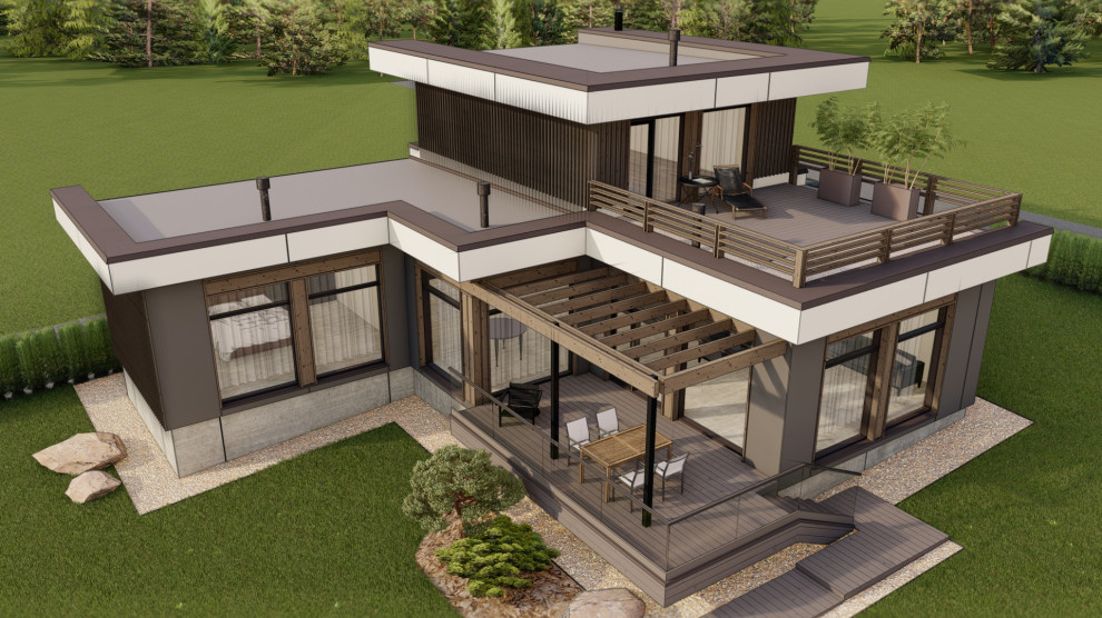 Реконструкция каркасного дома в г. Казань