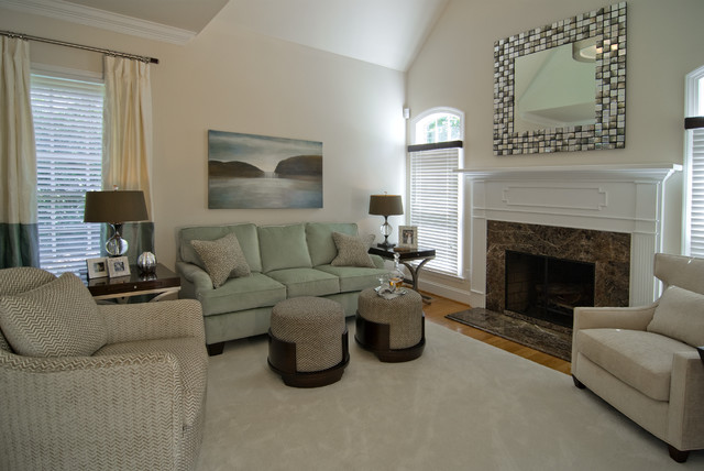 StarrMiller Interior Design, Inc. contemporary-family-room