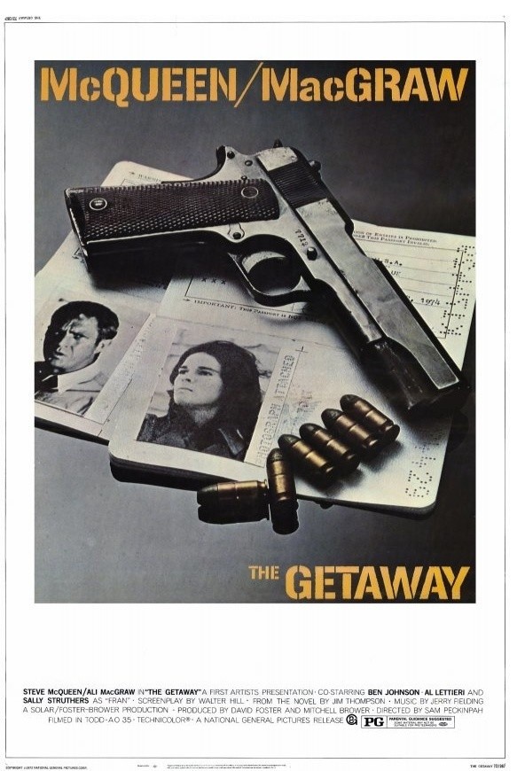 The Getaway 27 x 40 Movie Poster - Style B
