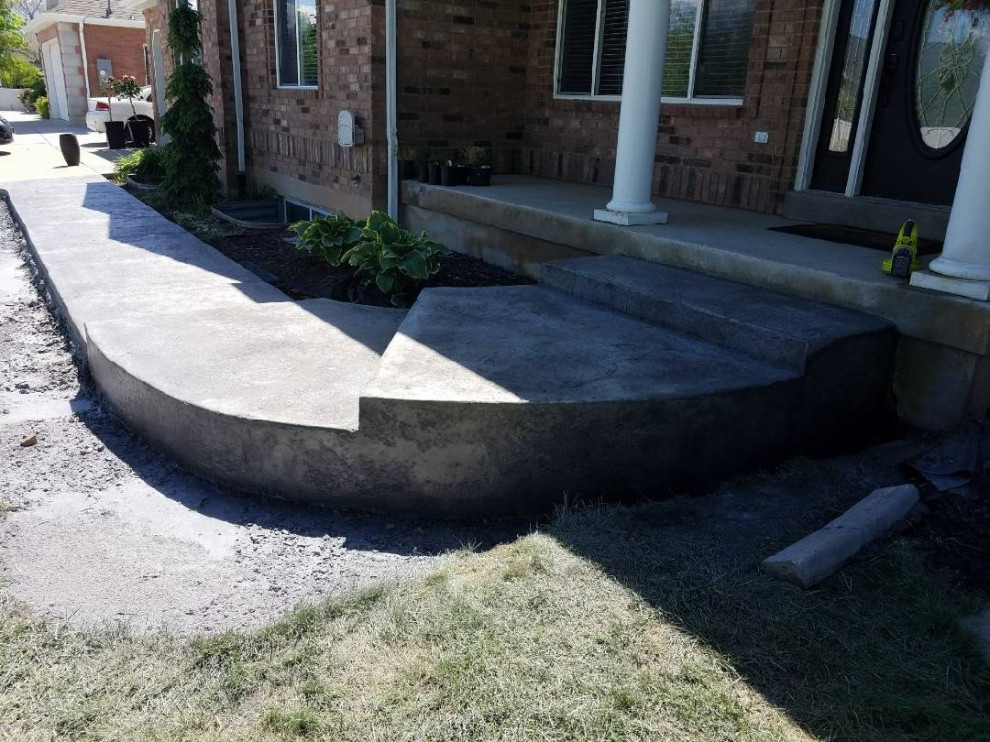 Sidewalk and Steps Update