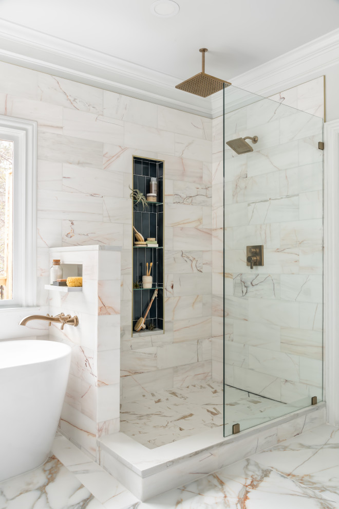 North Ave Master Suite Remodel - Transitional - Bathroom - Atlanta - by ...