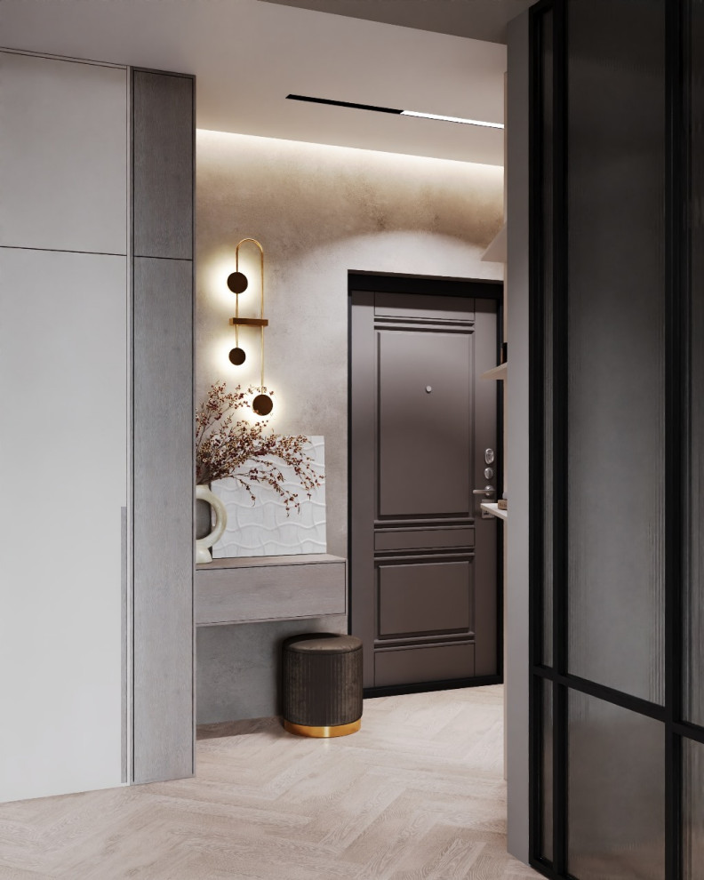 Квартира в современном стиле с природным уклоном