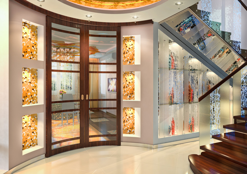 Проект перепланировки и интерьеров частного дома в к.п. "Белый берег"