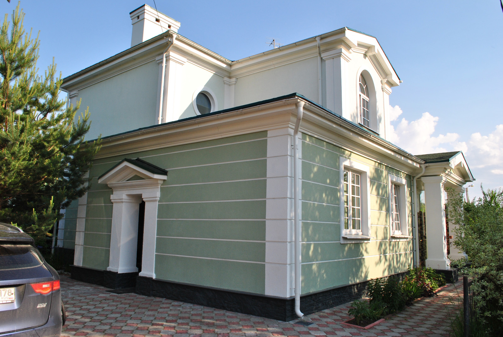 Дом после реконструкции в кп "Новый мир"