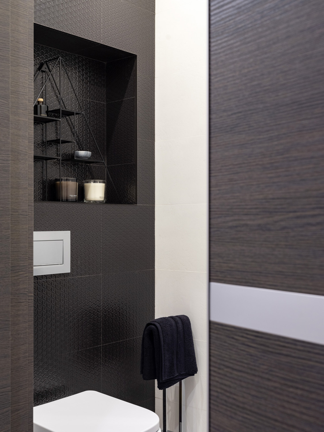 Графичная квартира в Москве