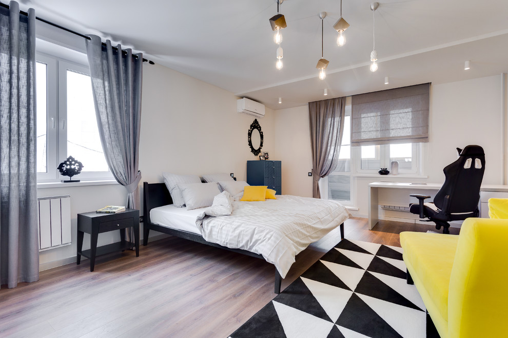 Реализованный проект "Желтое на сером"