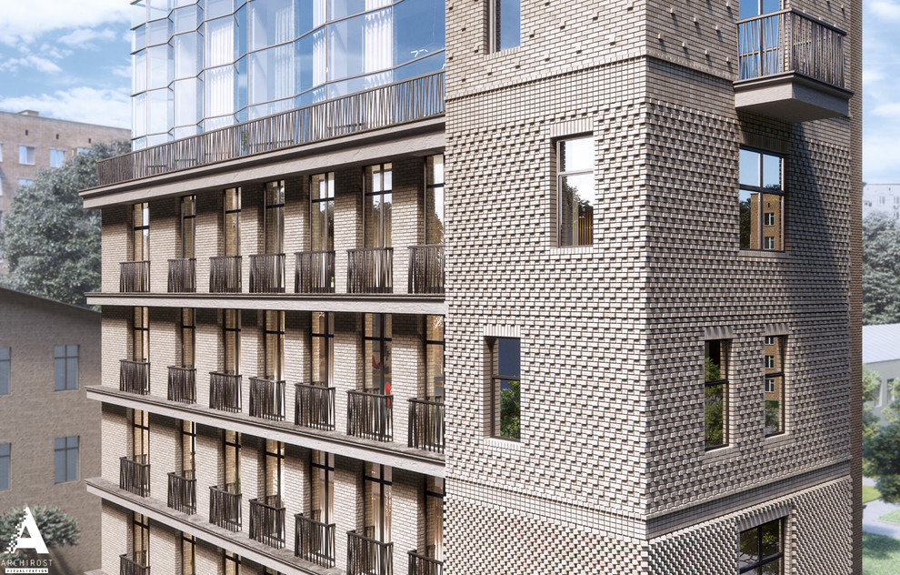 Дом из голландского кирпича Edison House