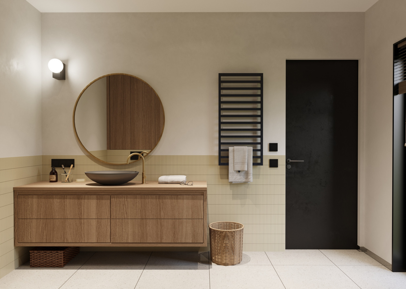 Дизайн-проект ванной комнаты