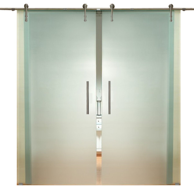 Doble Sliding Glass Doors And Frosted, Frosted Sliding Doors