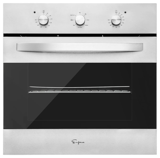 Empava 24" Electric Single Wall Oven 24WOB14 Contemporary Ovens