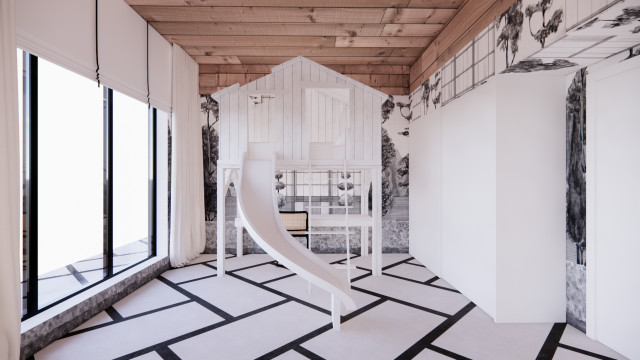 Vivienda Pinto modern-kinderzimmer