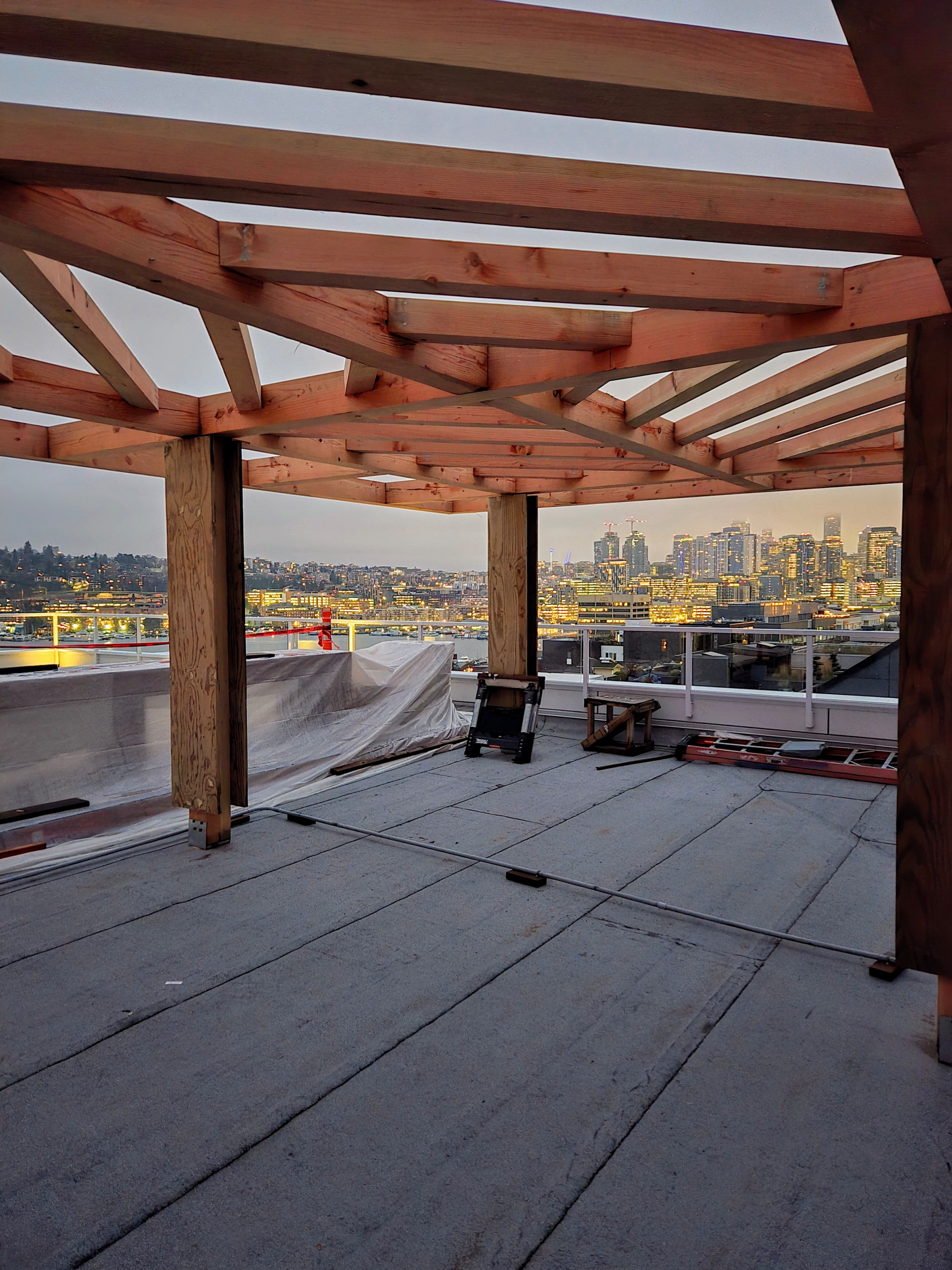 Westlake Pergola Early morning