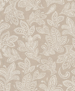 Crown Calico Leaf Wallpaper - Traditional - Wallpaper - by Inspired