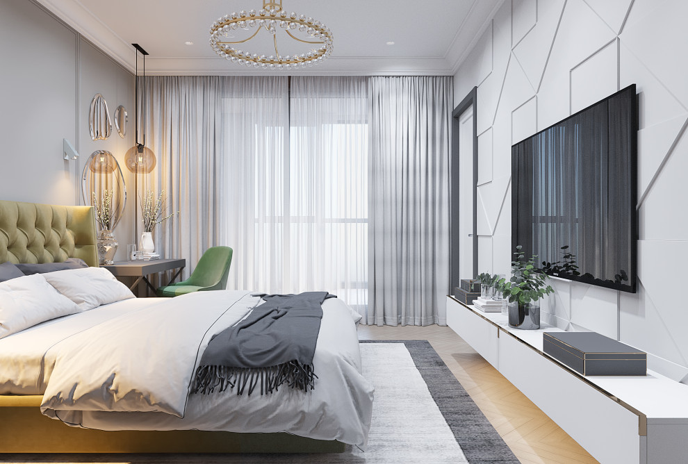 Современная классика. Спальня.