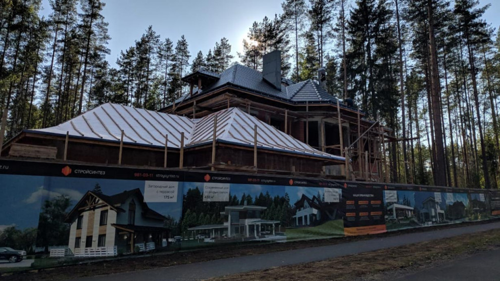 Современный дом в классическом стиле