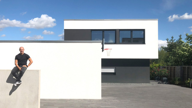 B House trendy-hus-og-facade