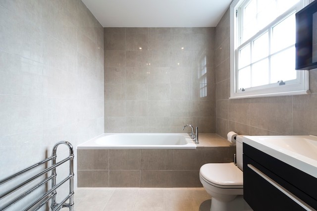 Upper Richmond Road modern-badrum