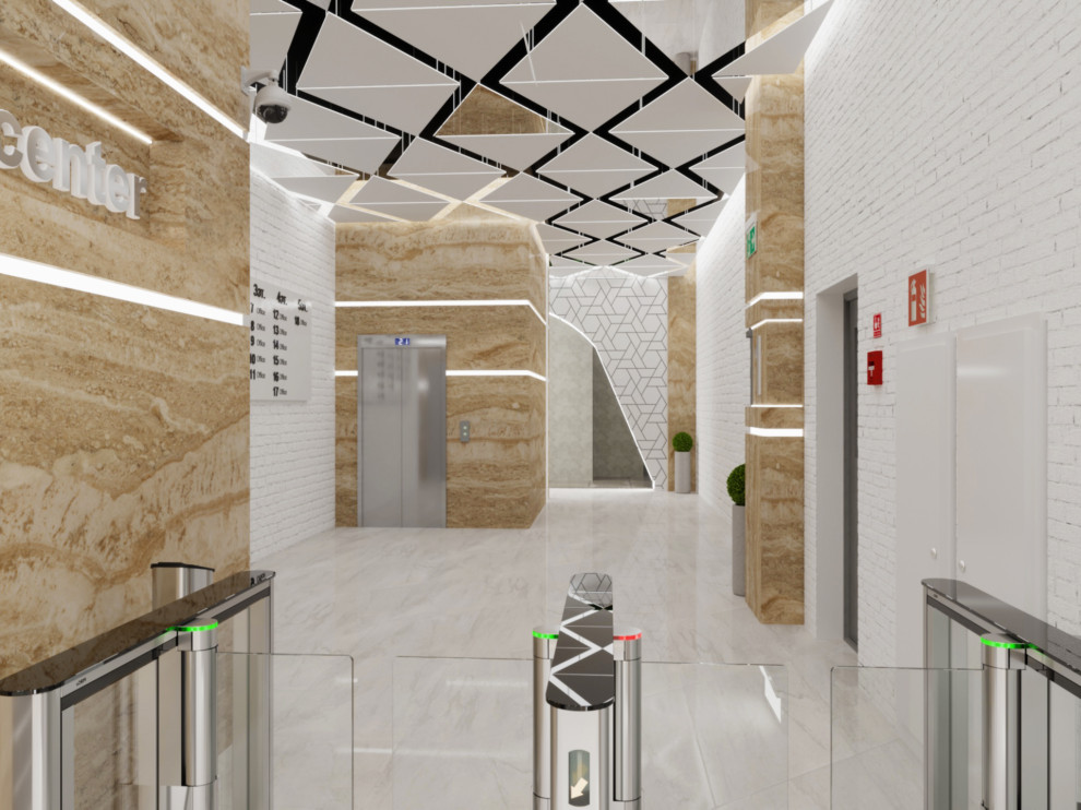 Главный вход Бц на 11-я Красноармейская ул.