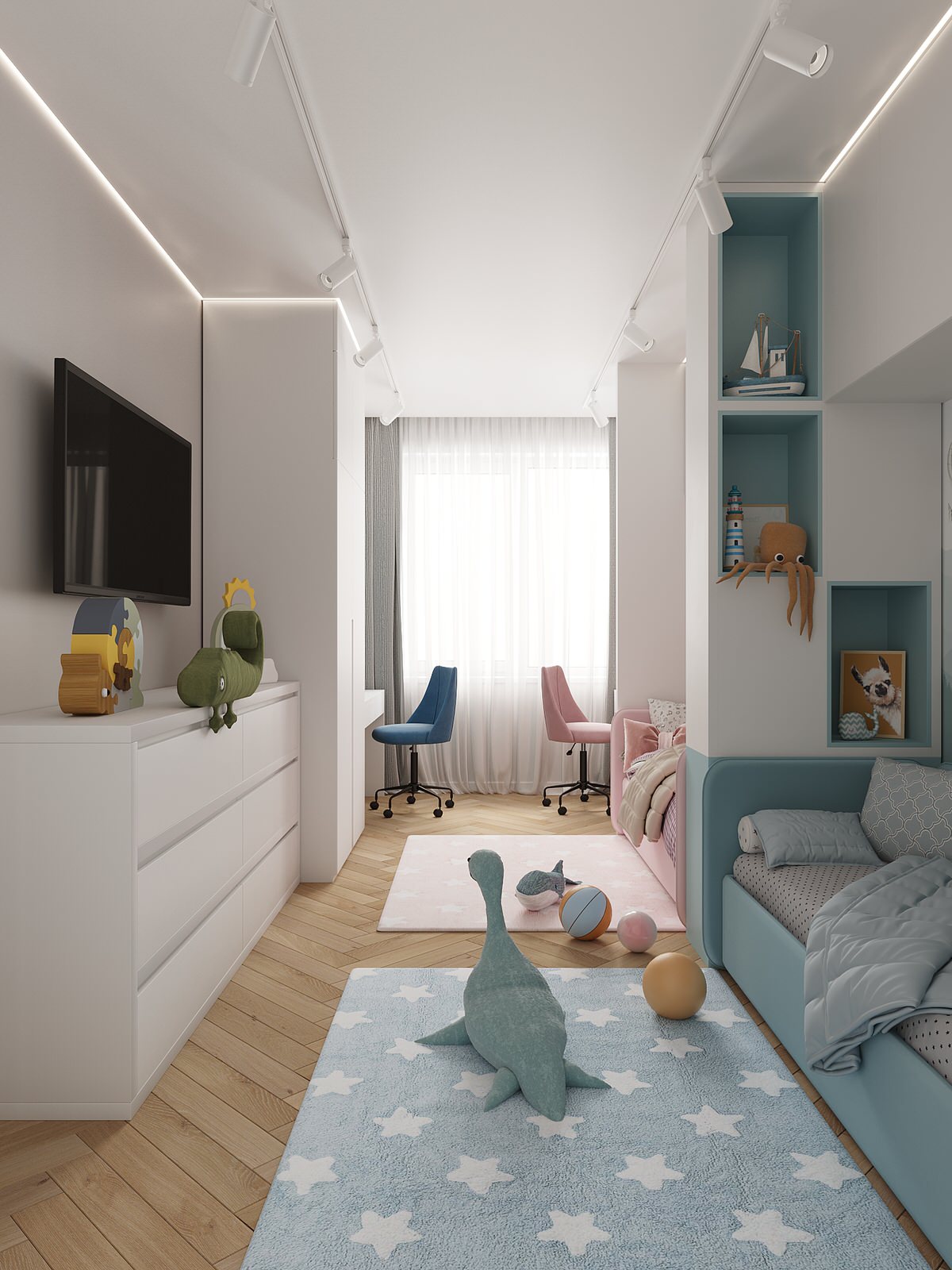 Романтичная квартира для молодой семьи