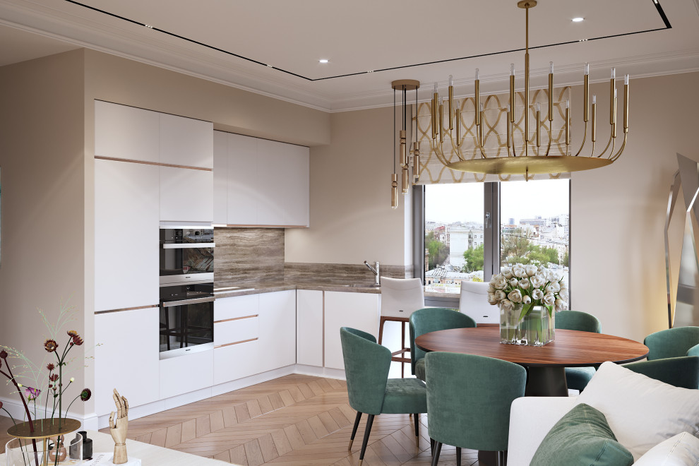 Апартаменты Пресня Сити. Французская неоклассика