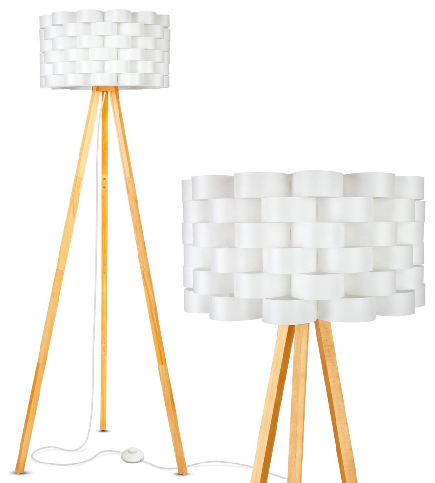 brightech emma led tripod floor lamp